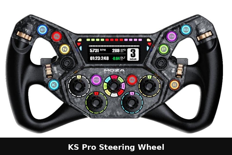 Volante MOZA KS Pro para Sim Racing en Argentina