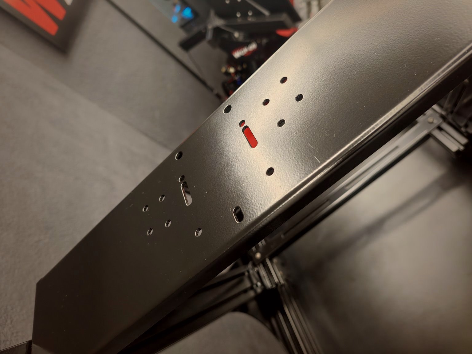 Placa multiperforada para volante del cockpit Wayne WCP-09