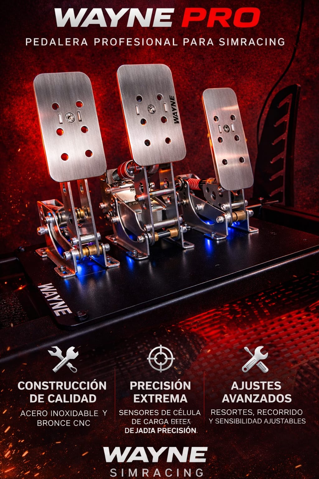 Pedalera Wayne Pro